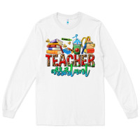 White teacher assistant Long Sleeve Tee - NancyCooperArtShop