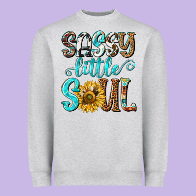Sassy Little Soul Heavyweight Sweatshirt Designed By Nancycooperartshop