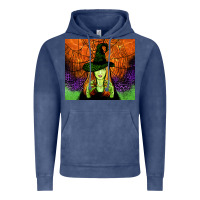 Vintage Denim halloween witch tumbler Vintage Hoodie - Jasminsmagicworld