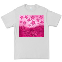 Dove Grey pink glitter star Premium Tee - JahusDesignShop