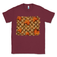 Autumn Leafe Backround Classic Tee | Teevron