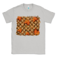 Moon Dust autumn leafe backround Classic Tee - RanaPortraitStore