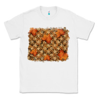 White autumn leafe backround Classic Tee - RanaPortraitStore