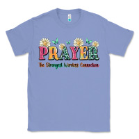 Colony Blue prayer the strongest wireless connection Classic Tee - JahusDesignShop