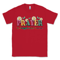 Red prayer the strongest wireless connection Classic Tee - JahusDesignShop