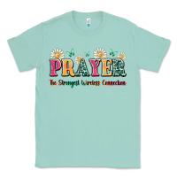 Seafoam prayer the strongest wireless connection Classic Tee - JahusDesignShop