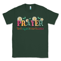 Sports Green prayer the strongest wireless connection Classic Tee - JahusDesignShop