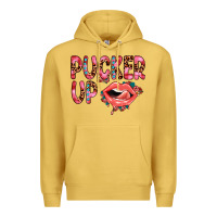 Antique Gold pucker up Premium Hoodie - JahusDesignShop