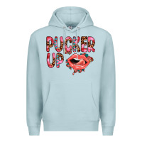 Blue Mist pucker up Premium Hoodie - JahusDesignShop