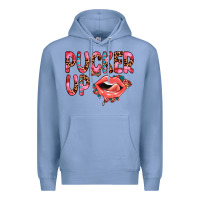 Colony Blue pucker up Premium Hoodie - JahusDesignShop