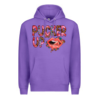 Purple pucker up Premium Hoodie - JahusDesignShop