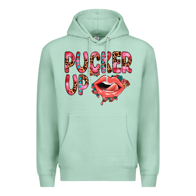 Pucker Up Premium Hoodie by JahusDesignShop | Teevron
