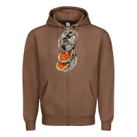 Chestnut Lunar Fruit Zipper Hoodie - Bettercallsaul