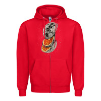 Red Lunar Fruit Zipper Hoodie - Bettercallsaul