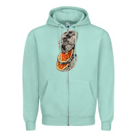 Seafoam Lunar Fruit Zipper Hoodie - Bettercallsaul