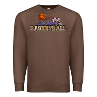 Chestnut Wild about Basketball Premium Sweatshirt - HowdyJamesFarm