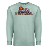 Seafoam Wild about Basketball Premium Sweatshirt - HowdyJamesFarm