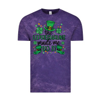Cloud Purple the leprechauns made me do it Vintage Tee - MaliasSmallBusiness