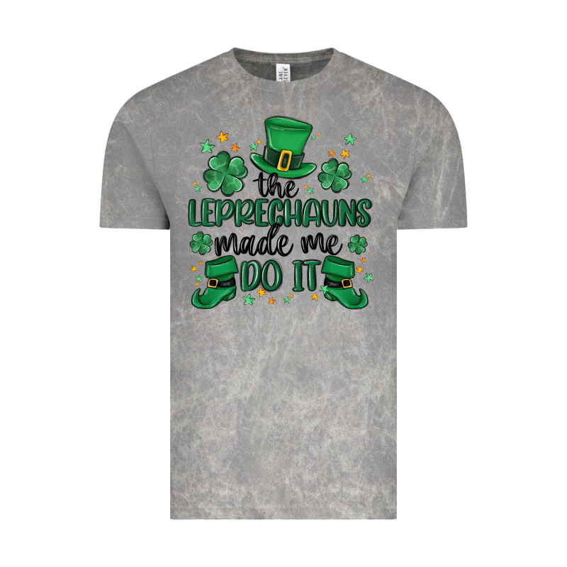 The Leprechauns Made Me Do It Vintage Tee by MaliasSmallBusiness | Teevron