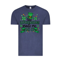Vintage Denim the leprechauns made me do it Vintage Tee - MaliasSmallBusiness