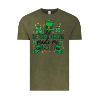 Vintage Olive the leprechauns made me do it Vintage Tee - MaliasSmallBusiness
