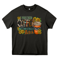 Asphalt coffee Heavy Core Tee - RacoonDesign