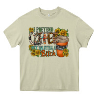 Mossy coffee Heavy Core Tee - RacoonDesign