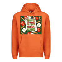 Carrot because teachers can't live on apples alone tumble Premium Hoodie - TumblerDesignByShophia