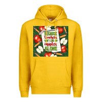 Lemon because teachers can't live on apples alone tumble Premium Hoodie - TumblerDesignByShophia