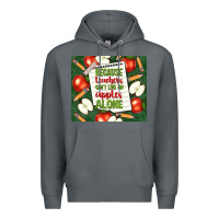 Rock because teachers can't live on apples alone tumble Premium Hoodie - TumblerDesignByShophia