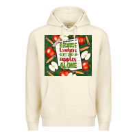 Sandshell because teachers can't live on apples alone tumble Premium Hoodie - TumblerDesignByShophia