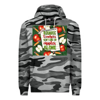 Slate Camo because teachers can't live on apples alone tumble Premium Hoodie - TumblerDesignByShophia