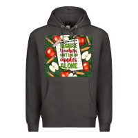 Smoke because teachers can't live on apples alone tumble Premium Hoodie - TumblerDesignByShophia