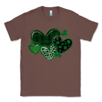 Chestnut leopard hearts st patricks day Classic Tee - MaliasSmallBusiness