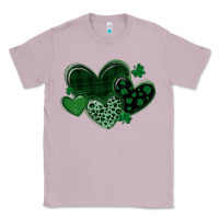 Lilac leopard hearts st patricks day Classic Tee - MaliasSmallBusiness