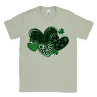 Matcha leopard hearts st patricks day Classic Tee - MaliasSmallBusiness