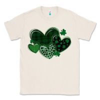 Natural leopard hearts st patricks day Classic Tee - MaliasSmallBusiness