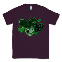 Plum leopard hearts st patricks day Classic Tee - MaliasSmallBusiness