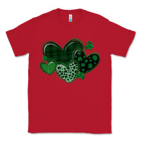 Red leopard hearts st patricks day Classic Tee - MaliasSmallBusiness