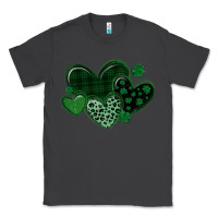 Smoke leopard hearts st patricks day Classic Tee - MaliasSmallBusiness