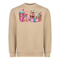 Mushroom nail tech coffee cups Heavyweight Sweatshirt - NancyCooperArtShop