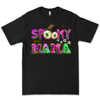 Black spooky mama Premium Tee - AdoDesignShop