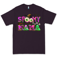 Plum spooky mama Premium Tee - AdoDesignShop