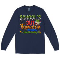 Navy schools out forever Long Sleeve Tee - NancyCooperArtShop