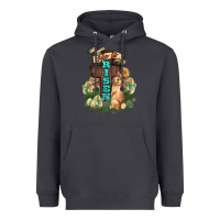 Smoke He is risen Bunny Cross Easter Day Heavyweight Hoodie - HowdyJamesFarm
