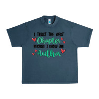 Midnight Navy capter author Urban Heavy Tee - MaliasSmallBusiness