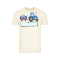 Vintage Arctic easter tractor boy Vintage Tee - MaliasSmallBusiness