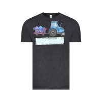 Vintage Black easter tractor boy Vintage Tee - MaliasSmallBusiness