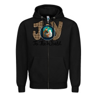 Black Joy to the World Zipper Hoodie - Bettercallsaul