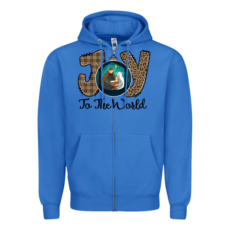 Joy To The World Zipper Hoodie by Bettercallsaul | Teevron